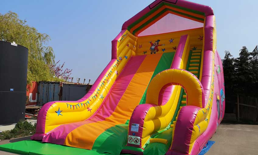 Jubilee inflatable Circus Slide for hire Brisbane