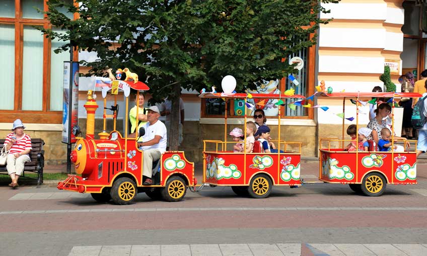 All Fun Trackless Train Ride for hire Melbourne