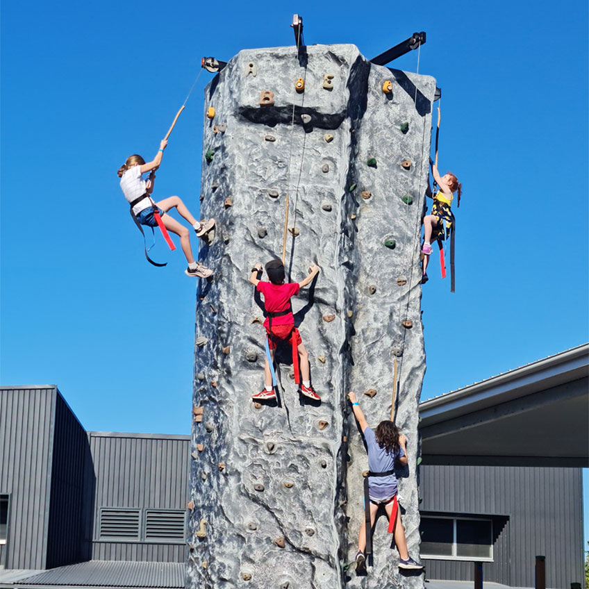 C and C Mobile Rock Climbing Wall for Hire Brisbane