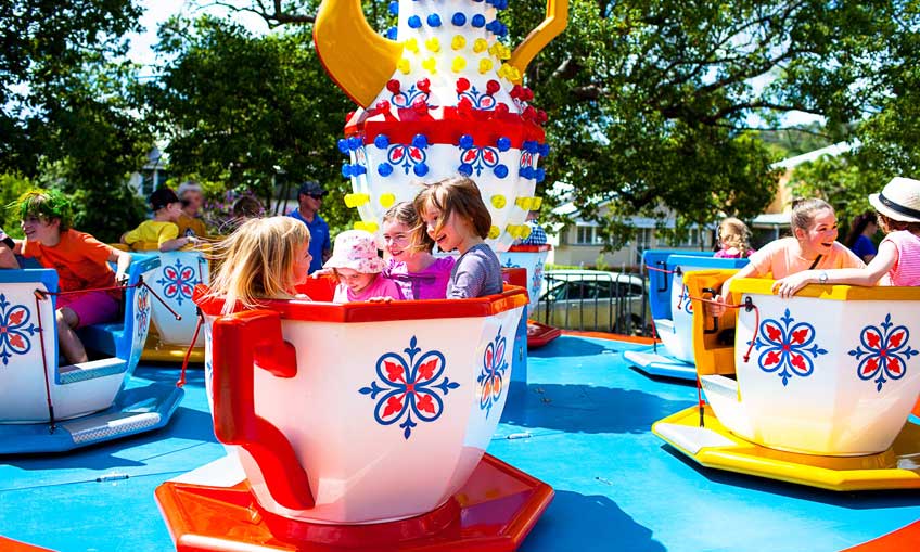 Jubilee Cup and Saucer Ride for hire Brisbane