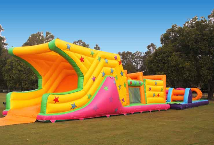 Jubilee Inflatable Obstacle Course Extended Hire Brisbane