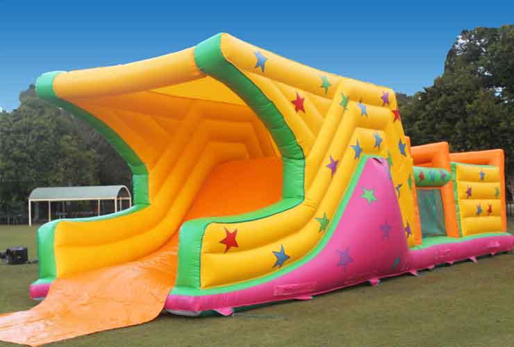 Jubilee Inflatable Obstacle Course Hire Brisbane