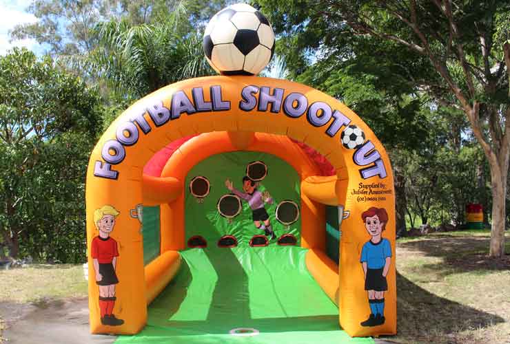 Jubilee Football Shootout Hire Brisbane