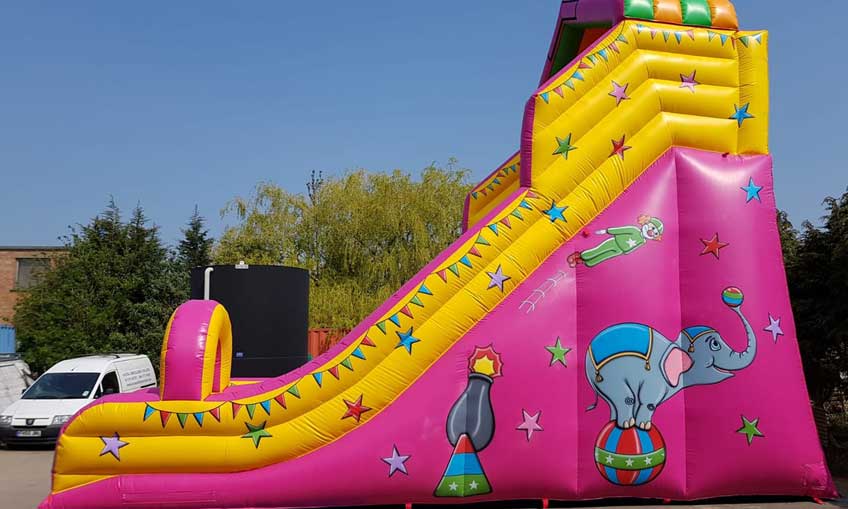 Jubilee Inflatable Circus Slide for hire Brisbane