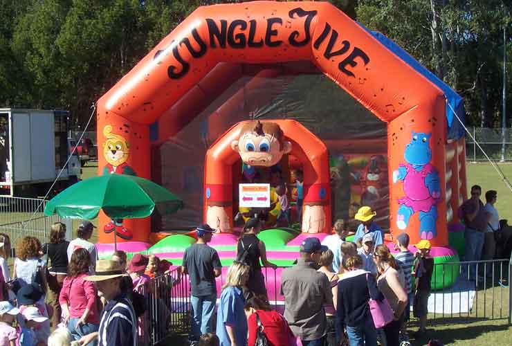 Jubilee Inflatable Obstacle Course Extended Hire Brisbane