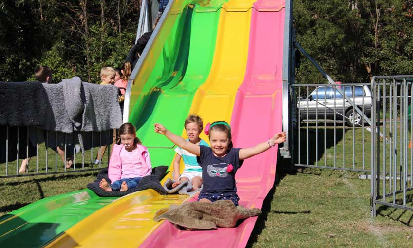 Jubilee Super Slide ride for hire Brisbane