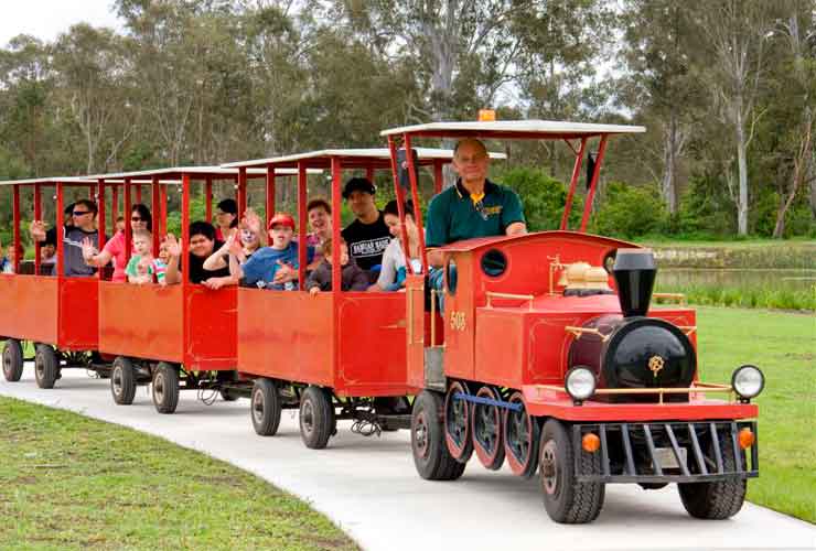 Jubilee Trackless Train Hire Brisbane