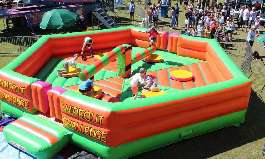 Jubilee Wipeout Challenge for Hire Brisbane