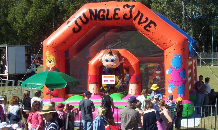 Jubilee Jungle Jive Jumping Castle