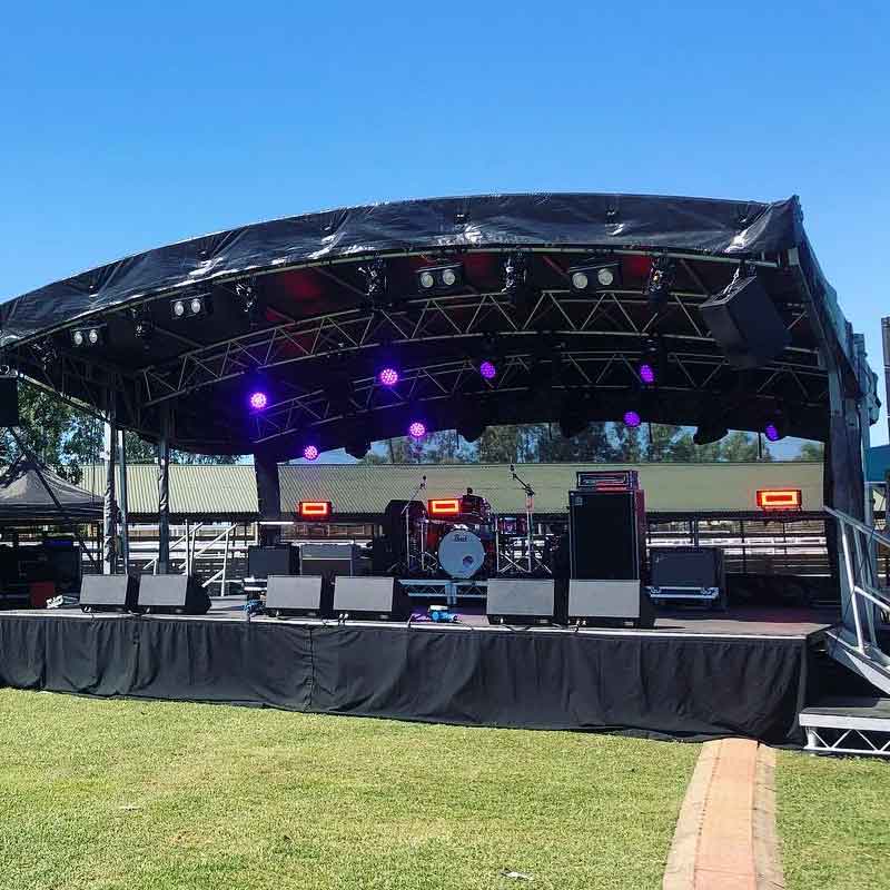 Festival Stage Hire Brisbane