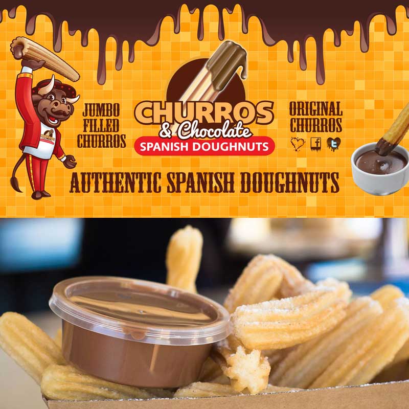 Churros and Chocolate Food Truck