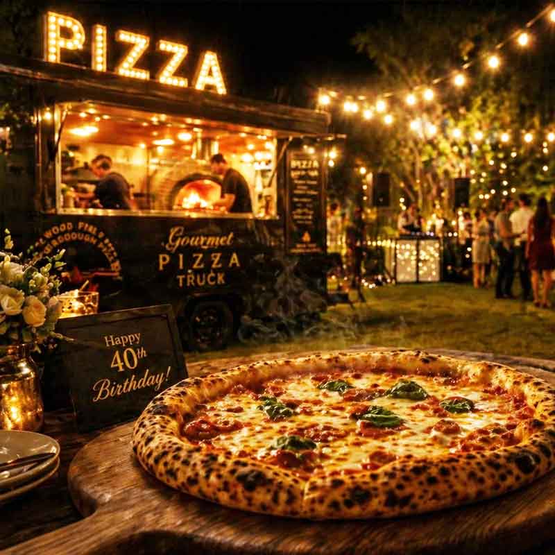 Gourmet Pizza Food Truck Brisbane