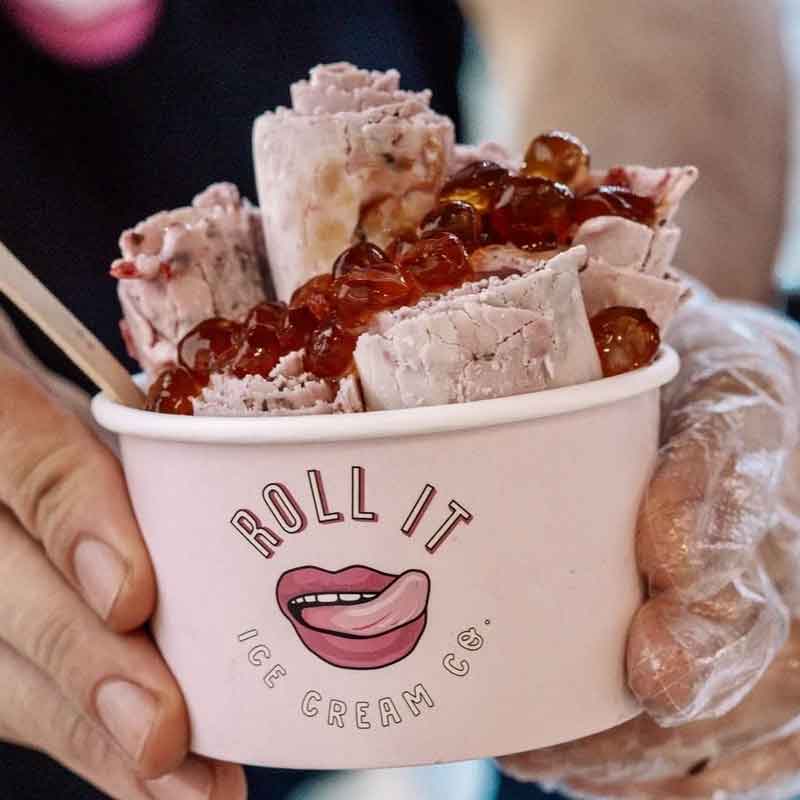 Roll It Ice Cream Co Brisbane