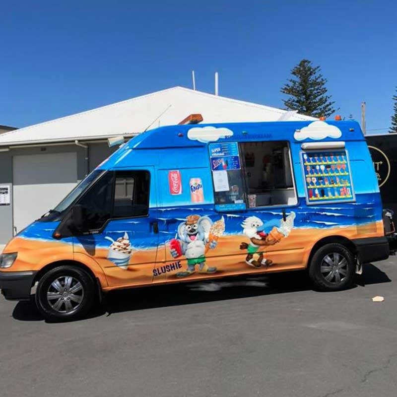 Russell’s Ice Cream Vans Central Coast NSW