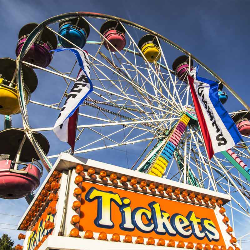 Jubilee Entertainment ticket sign
