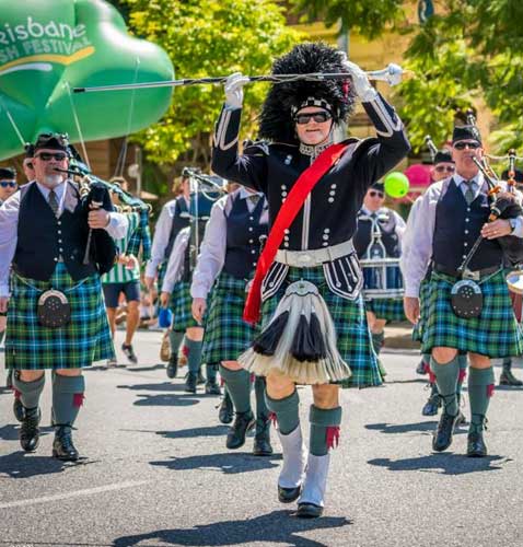 Brisbane Irish Festival St Patricks Day Parade
