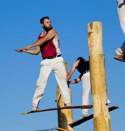 Gold Coast Show Wood Chopping