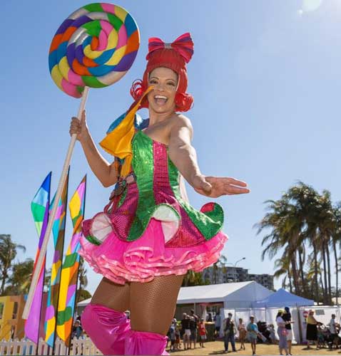 Redcliffe Kitefest Roving Performers