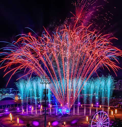 Royal Queensland Show fireworks