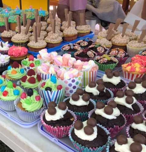 The Glennie Fair Cake Stall