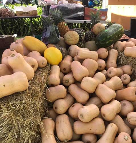 The Glennie Fair Street Fruit Veg Stall